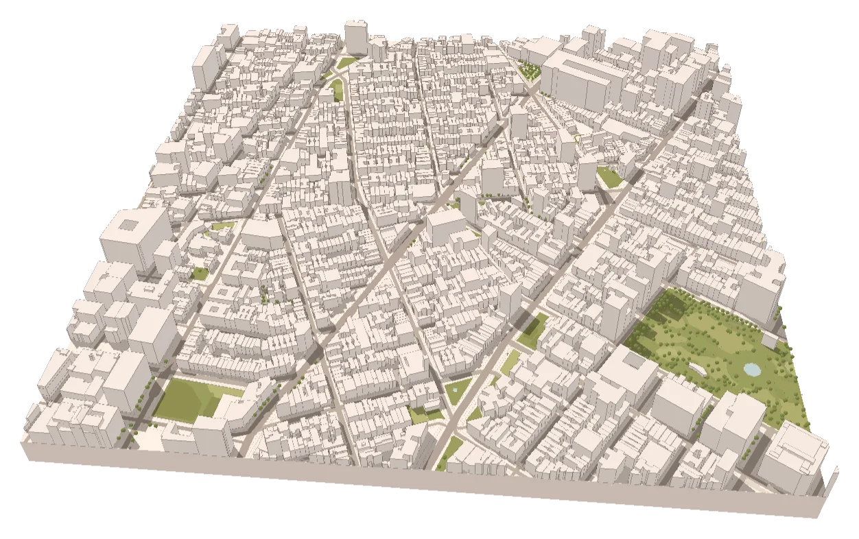 New York: Greenwich Village: where the Village's blocks break against Manhattan's grid.